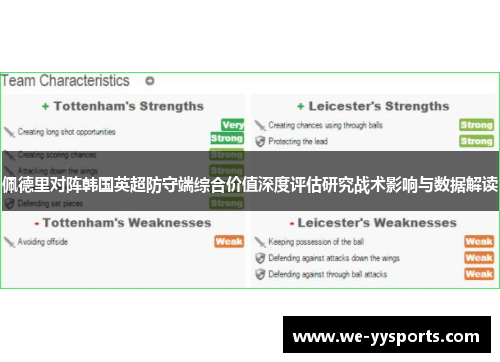 佩德里对阵韩国英超防守端综合价值深度评估研究战术影响与数据解读 佩德里对阵韩国英超防守端综合价值深度评估研究战术影响与数据解读